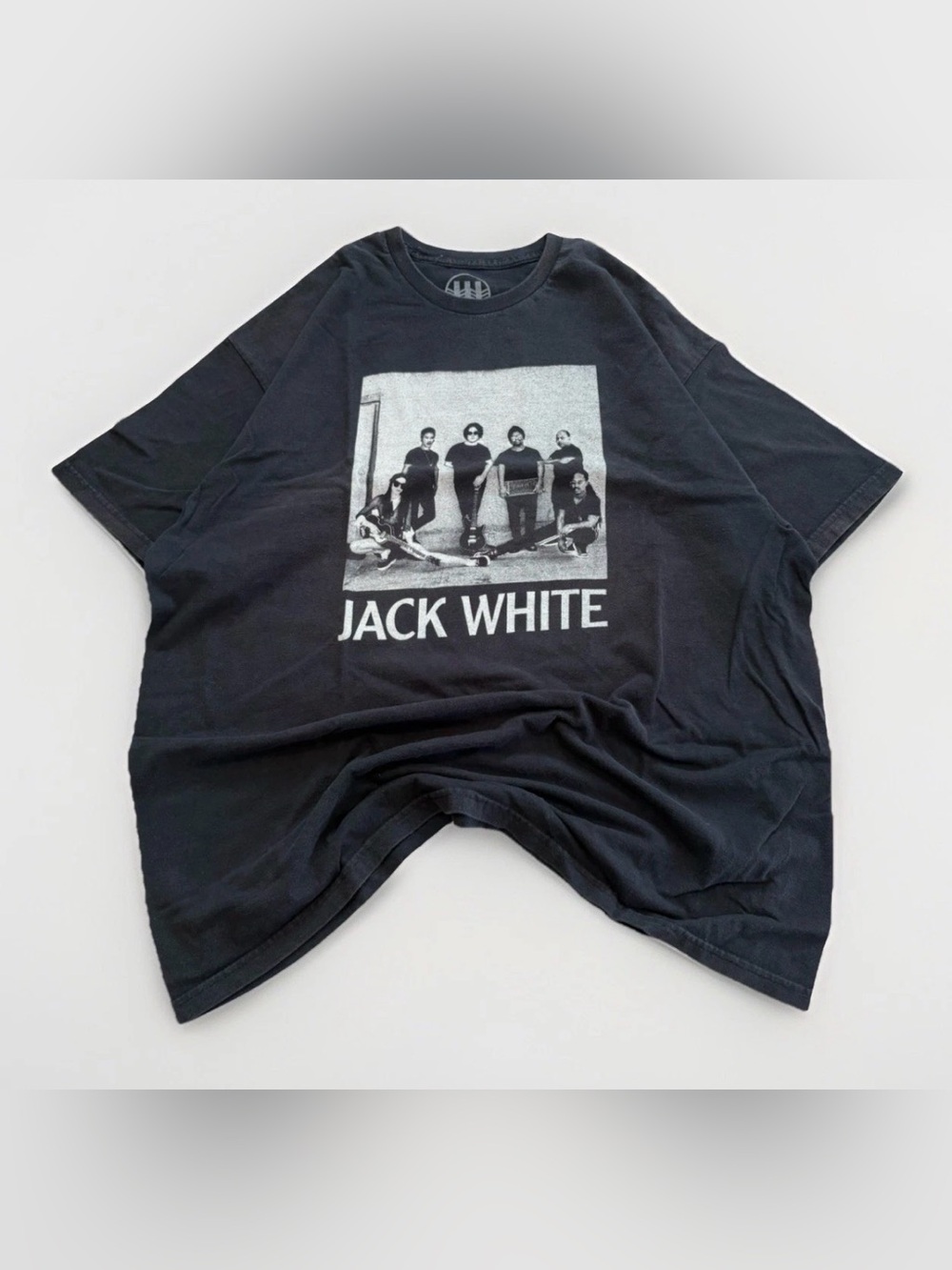 Jack White T-shirt Fools Desire Distraction Rare Tee Size 2XL White Stripes